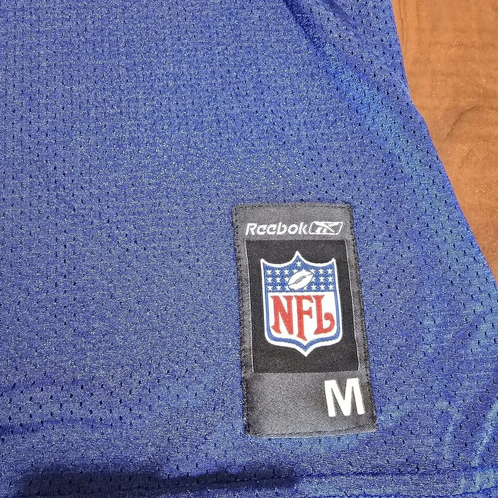 Reebok Vintage Y2K NFL New York Giants Jeremy Shockey Nylon Jersey M